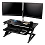 3M Precision Standing Desk 35"W Manual Adjustable Desk Riser with Gel Wrist Rest and Precise Mouse Pad, Black (SD60B)~#|#~31B92564-A3A9-4757-959801B6F7EDC850_sc7