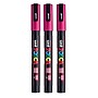 POSCA PC-3M Water Based Paint Marker, Fine Bullet Tip, Fuchsia, 3/PK (UBCPC3MFUCHSIA-3)~#|#~31BCEF7B-C351-4C21-839ECADF8862A50B_sc7