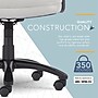 Click365 Classic Ergonomic Bonded Leather Executive Big & Tall Chair, 350 lb. Capacity, Light Gray (CCHR10023C)~#|#~31BD7057-D965-42DB-9AE2B2971A9E65BD_sc7