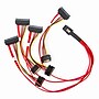 RocStor 1.64' Internal SAS Mini To Sata Cable, Male, Red (Y10C871-RD)~#|#~31BD73B4-F2FD-44FE-9282723CBF873B5D_sc7
