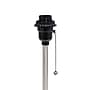 Creekwood Home Oslo 19.5" LED Table Lamp with USB Port, Brushed Steel/Tan Shade (CWT-2012-TN)~#|#~31C1E040-1E7C-4543-9684EE1985DD14CD_sc7
