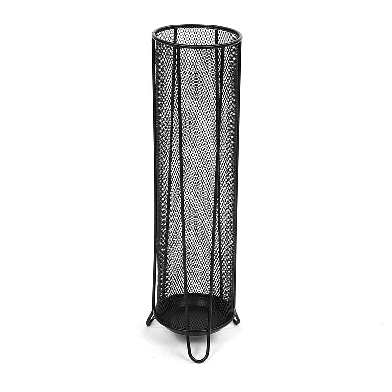 Mind Reader Network Collection Umbrella Stand, Black, Metal (UMBHTHIN-BLK) image 1