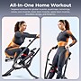 Sunny Health & Fitness Full Body Adjustable Multi-function Smart Row-N-Ride Trainer, Black  (SF-A022070)~#|#~31C238DA-3335-466F-8AE75E480AB82A98_sc7
