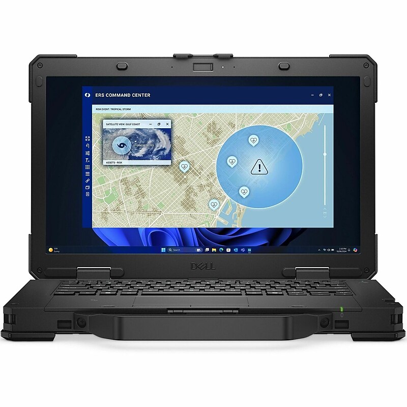 Dell Pro Rugged 14" LED Touchscreen Laptop, Intel Core Ultra 7, 16GB RAM, 512GB SSD, Backlit Keyboard, Windows 11 Pro (JGJX6) image 1