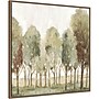 Amanti Art Silent Fall Trees I by Eva Watts Framed Canvas Wall Art Print, 30"W x 30"H (A42678707540)~#|#~31CED427-1034-4110-AE69BD4390728C35_sc7