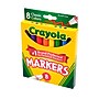 Crayola Kid's Markers, Broad Line, Assorted Colors, 8/Box (58-7708)~#|#~31D2199C-2690-4273-A23D481139EEE681_sc7