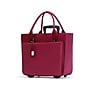 Francine Collection Florence Faux Leather Tote Bag, Burgundy (FLORLRT-02)~#|#~31D67EED-4F73-4A65-84BFC4A767764EBD_sc7