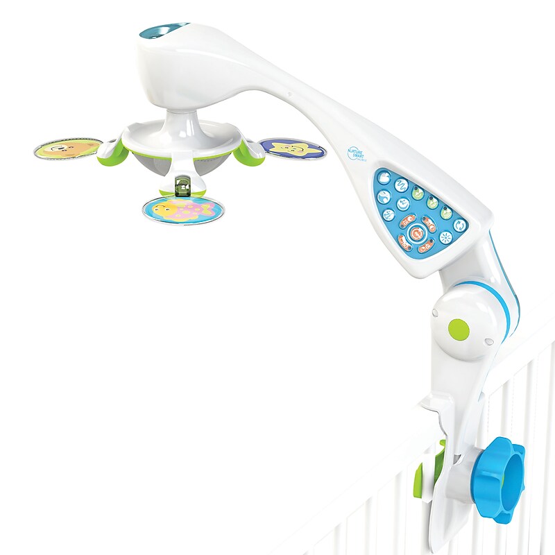 Nurture Smart Crib Mobile, White (NS-0500) image 1