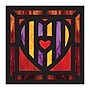 Roylco Stained Glass Heart Cardstock Frames, 24/Pack (R-52067)~#|#~31EB6563-4ACF-425C-BC853E15BE928D57_sc7