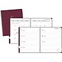 2027 Mead Essentials 9" x 11" Calendar Year Weekly & Monthly Planner, Plastic Cover, Burgundy (CRW630L5027)~#|#~31EBE52D-AA85-4ACD-B872AEB92164CA52_sc7