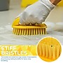 BISON LIFE 6" Polypropylene Iron Handle Scrub Brush, Yellow, 6/Pack (BPES-IRBH-PP-Y-6)~#|#~31F35C31-F3D1-4386-9D6B206C14F4CADB_sc7
