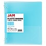 JAM Paper 1" 3-Ring Flexible Poly Binder, Light Blue (PB75239LB)~#|#~31F3B79F-9C07-4156-B8BFEE8D0DB4D5AB_sc7