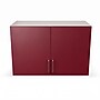 Viva Comfort 24'' H x 36" L Wood Wall-Mounted Medical Cabinet, 2-Doors, Claret (902WALL36GRYCL)~#|#~31F5004B-2CD3-40C0-9B48A56E2DB4B2CE_sc7