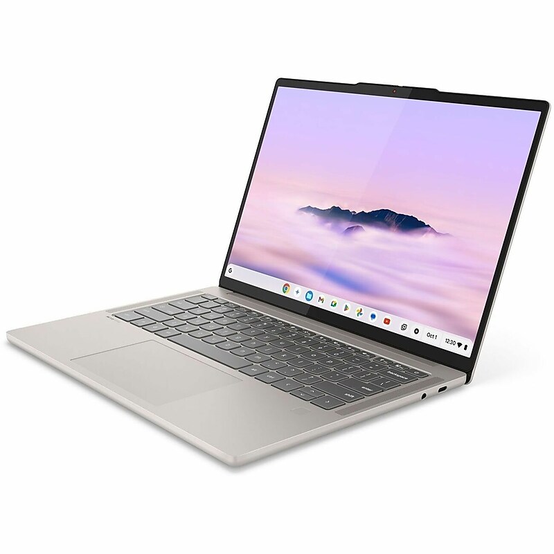 Lenovo Chromebook Plus 14" OLED Touchscreen AI Chromebook, MediaTek Kompanio Ultra 910 2.0 Ghz, 16GB RAM, ChromeOS image 1