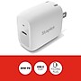 Staples TECH USB-C Wall Charger, 20W, White (ST62322)~#|#~31FE6E6D-6136-4B1D-ABAA4BFC869074ED_sc7