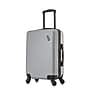 DUKAP Discovery 21.65" Hardside Suitcase, 4-Wheeled Spinner, TSA Checkpoint Friendly, Silver (DKDIS00S-SIL)~#|#~3203D22F-4801-4366-BD48BF8047F32B2F_sc7