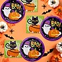 Say Hooray! Glowing Ghouls Paper Plates and Napkins Kit, Multicolored, 48/Pack (DTC9402E2G)~#|#~320540F1-549B-406B-A888D5F63EC8731A_sc7