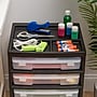 Iris 5-Drawer Storage Cart, Black (587685)~#|#~32076809-6844-414B-8A10E8F7D2990261_sc7