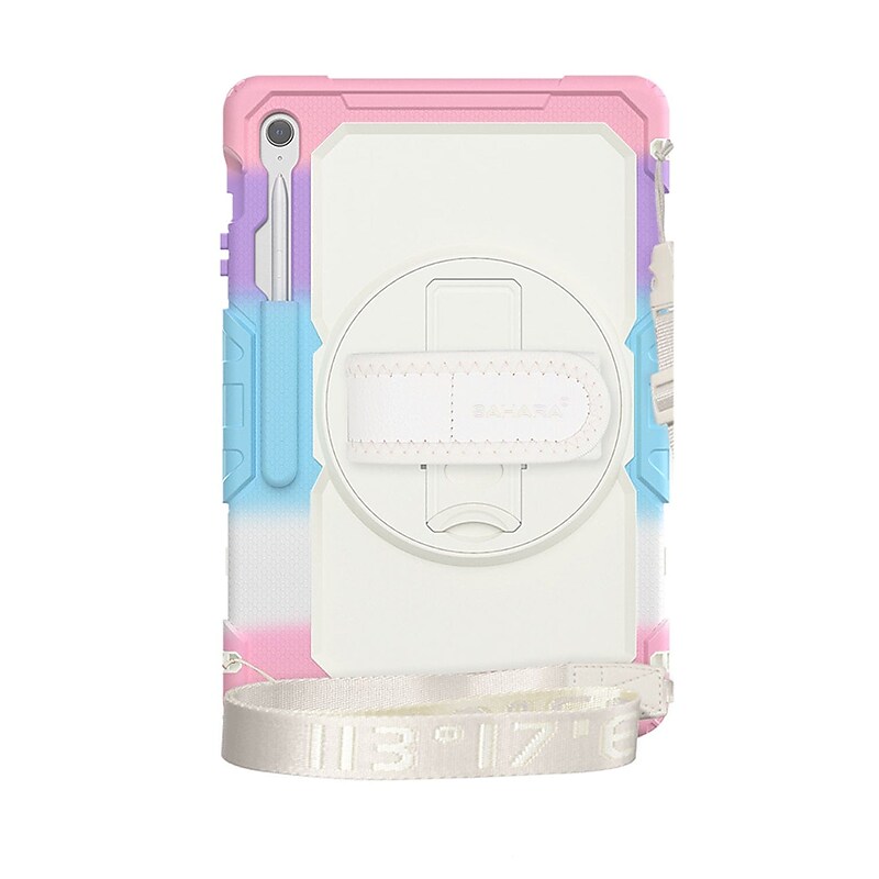 SaharaCase Raider Series TPU 13.1" Heavy Duty Case with Hand Strap for S10 FE+, Sunset Sorbet (TB00471) image 1