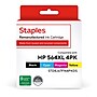 Staples Remanufactured Black High Yield/Cyn, Mag, Yel Standard Yield Ink Cartridge Replacement for HP 564XL/564, 4/Pack~#|#~320CB932-FF35-4A88-A9C096CA9344CC10_sc7