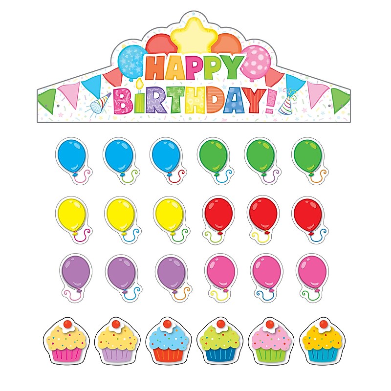 Carson Dellosa Education Classroom Set 102 pieces Classroom Birthday Bundle image 1