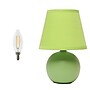 Simple Designs 8.66" LED Table Lamp, Green (LT2008-GRN-LB)~#|#~32167DCD-CF2E-429D-BB03B1B6D2E86D64_sc7