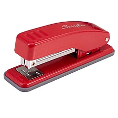 Swingline Cub Desktop Stapler, 20-Sheet Capacity, Rio Red (S701070