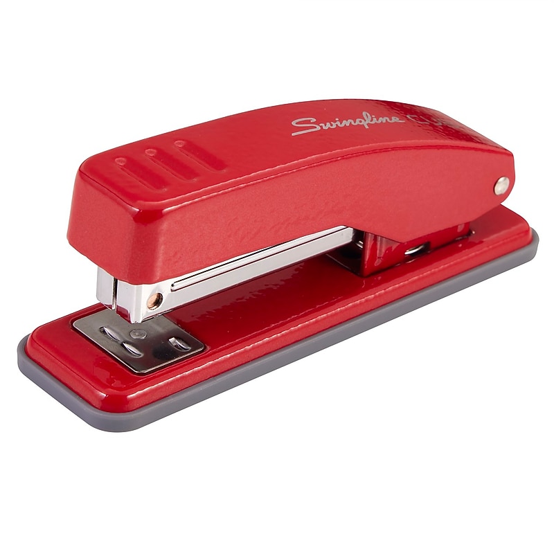 Swingline Cub Reduced-Effort Desktop Stapler, 20-Sheet Capacity, Rio Red (S701070) image 1
