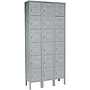 Global Industrial Capital 78"H 6-Tier 3-Column Box Locker, Gray (652155GY)~#|#~3220327E-57FF-450D-93E3A2D2B5E02215_sc7