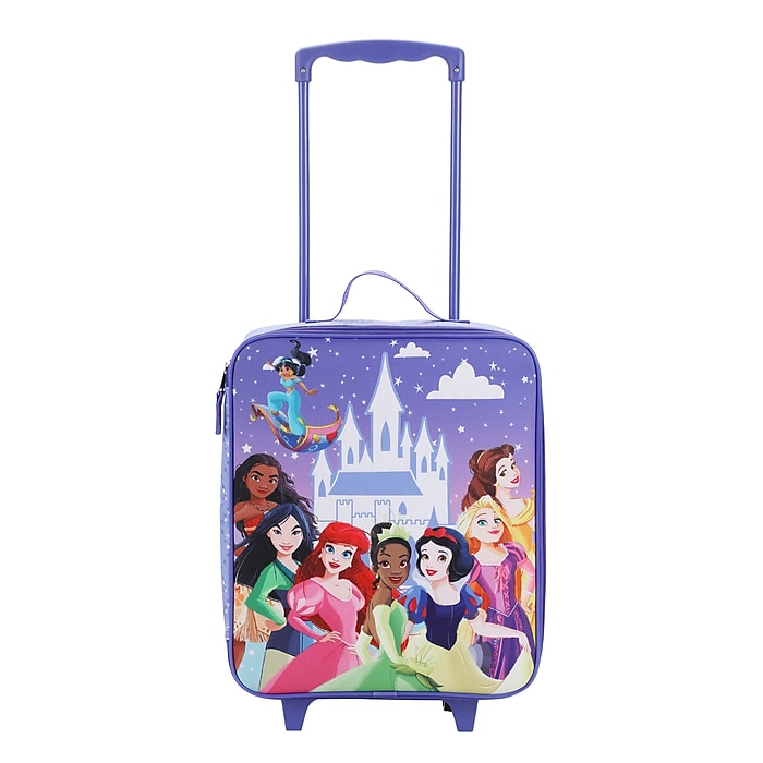Bioworld 4-Piece Disney Princess Carry-On Luggage Set, Multicolor