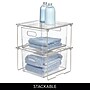 iDESIGN Stackable Cabinet Shelf Riser, Clear, 4/Pack (28988M2)~#|#~322B891F-EEBF-4660-874B6C9CDB00309C_sc7
