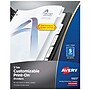 Avery Print-On Paper Dividers, 5 Tabs, White, 25 Sets/Pack (11517)~#|#~323174BF-920A-4B04-8E053C01658738F4_sc7