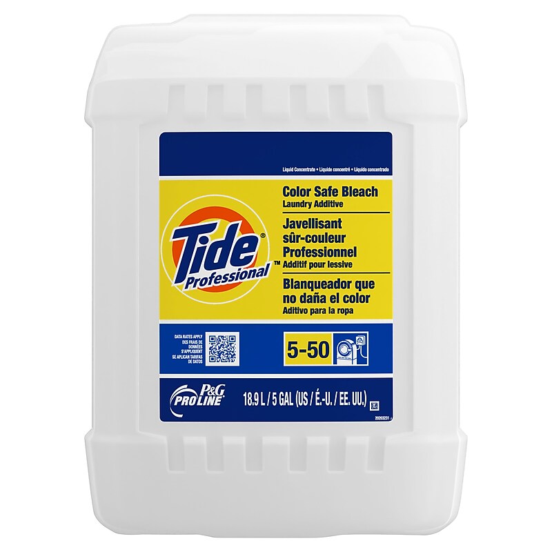 P&G ProLine Tide Professional Color Safe Chlorine-Free Antibacterial Bleach, 640 oz. (70675) image 1