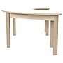 Flash Furniture Bright Beginnings Hercules 59" Semi-Circle Table, Beech (MK-ME088014-GG)~#|#~323E5A70-B918-41BA-B93D95A29D898691_sc7