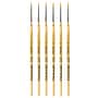 da Vinci JUNIOR Mixed Media Synthetic Bristle, Round Brush, 6/Bundle (DVXVA3032-6)~#|#~32462BA3-8B39-4316-BD1DEF795C44E263_sc7