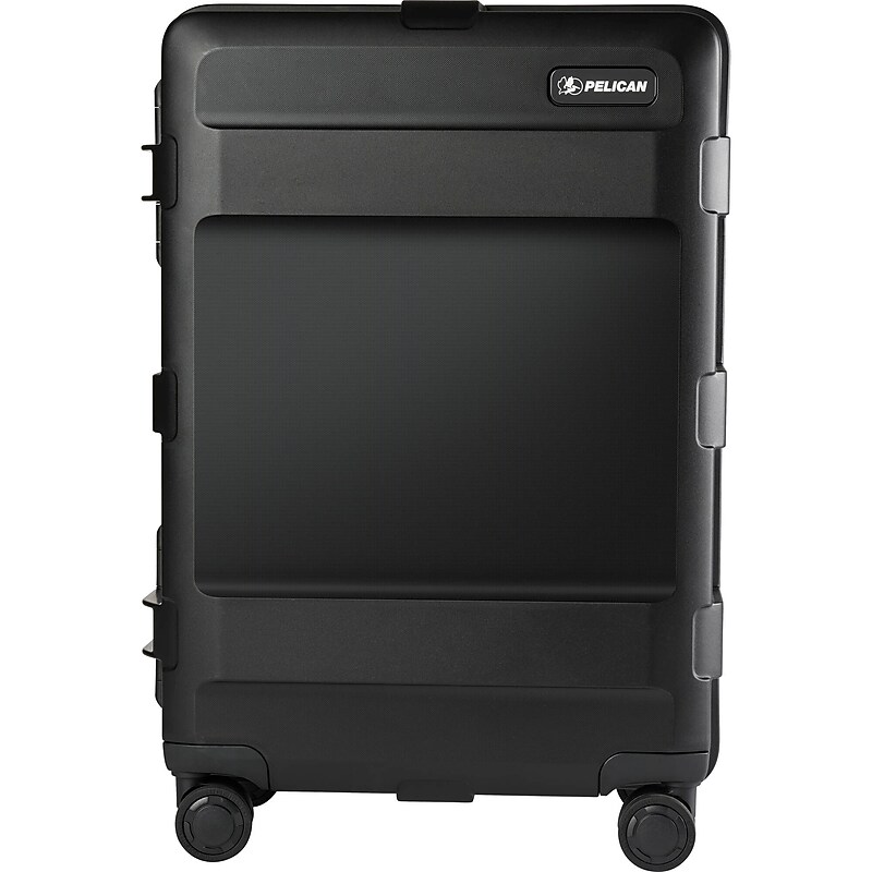 Pelican ATX 25" Hardside Carry-On Suitcase & Luggage Type, 4-Wheeled Spinner, TSA Checkpoint Friendly, Black (HC25-00080-BLK) image 1