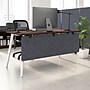 Bush Business Furniture Fabric Privacy Panel, 18"H x 58"W, Cool Charcoal (PSP158CL-03)~#|#~324AF938-72D1-443A-99ABCC3E3ADA475F_sc7