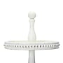 Storied Home Round 3-Tier Decorative Wood Tray, White (EC0386)~#|#~324EDAA7-19DD-4858-A78B58F00F5FF37A_sc7