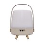 Kooduu Lite Up Play Mini 11.75" LED Speaker Lamp with USB Port, Sand (1202-12)~#|#~325070A1-9261-4F55-8D8553F96158A983_sc7