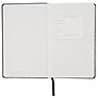 C.R. Gibson Journal, 5" x 8.25", Narrow Ruled, Black, 192 Pages (MJ5-0001)~#|#~32513DBF-708D-469D-BCE64F02337BC090_sc7