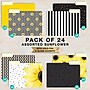 Global Printed Products Heavy Duty Interior File Folders, 1/3-Cut Tab, Letter Size, Paper Stock, Sunflower, 24/Pack (GPP-0101-D)~#|#~32580373-6A76-4104-B90E529C68756A0B_sc7
