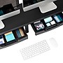 Mind Reader Anchor Adjustable Dual Monitor Stand, Up to 40" Monitors, Black (DUBMODR-BLK)~#|#~325A06CC-125A-44F0-A71C6AE9B069984E_sc7