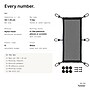 Turonic DM1 Cable Under Desk Net Organizer, Black (DM1)~#|#~325CB6C0-B9F1-4363-8BE2B46E37AF17D2_sc7