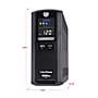 CyberPower LX1500GU3 1500VA/900W Battery Backup UPS System, 10-Outlet, Black (LX1500GU3-A)~#|#~325DA7D6-DDC8-40D8-855A04DBE088842D_sc7