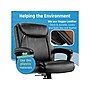 Click365 Transform 1.0 Ergonomic Bonded Leather Swivel Desk Chair, Black (CCHR10001B)~#|#~325F11C9-B639-4718-838F538325C22EB9_sc7