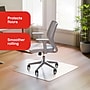 Staples Hard Floor Chair Mat with Lip, 45" x 53'', Clear (20231-CC)~#|#~3265E3E0-2468-4B11-9AE58E24D4F72390_sc7