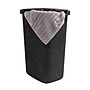 Mind Reader 15.85-Gallon Laundry Hamper with Lid, Plastic, Black (60HAMP-BLK)~#|#~3268E9D5-2CF3-4A84-88D16317F481C717_sc7