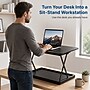 Uncaged Ergonomics CHANGEdesk 27.5"W Mini Desktop Standing Desk Converter, Black (CDMM-B)~#|#~3269A6A1-D42C-4969-8F93979ECF6E17C9_sc7