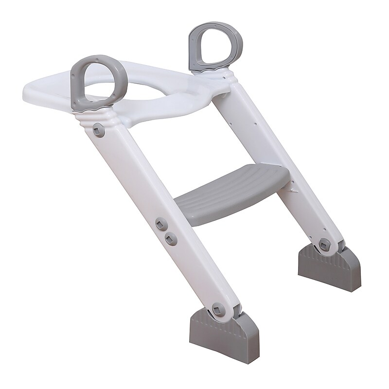 Dreambaby Step-Up Toilet Topper Kid's Step Stool, Gray/White (DB-L6016) image 1