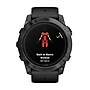 Garmin epix Pro (Gen 2) Standard Edition Smartwatch, 51-mm, Slate Gray Steel Bezel with Black Band (010-02804-20)~#|#~326C2E79-A2BD-4194-B08D8EDAD7A4F0D9_sc7